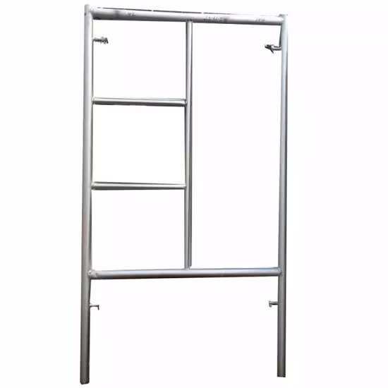 Рама лесов фасада Layher европейского стандарта немецкого типа для строительства каменных зданий